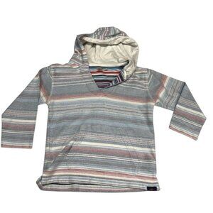 Faherty Striped Hoodie Multicolor Size 8 Children's